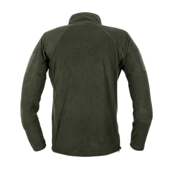 Mikina funkční fleece ALPHA TACTICAL ZELENÁ